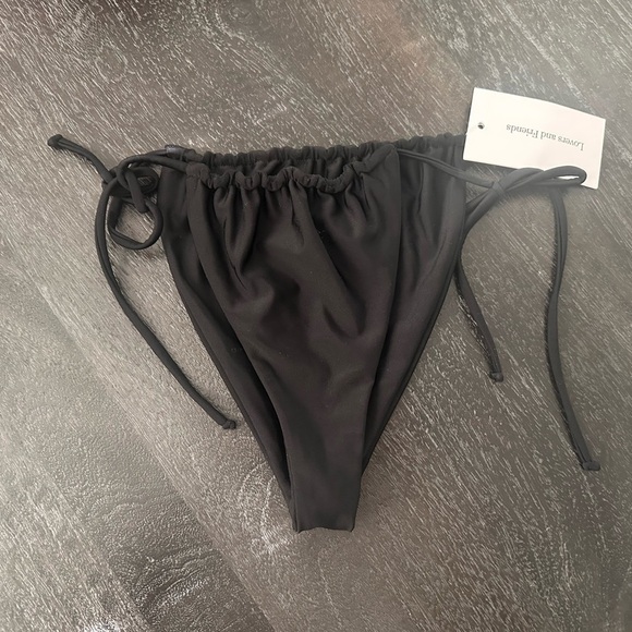 Lovers And Friends The Cassie Swim Bikini‎ Bottom in Black Sz M - Picture 3 of 5